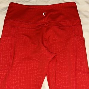 Orange ZYIA Leggings